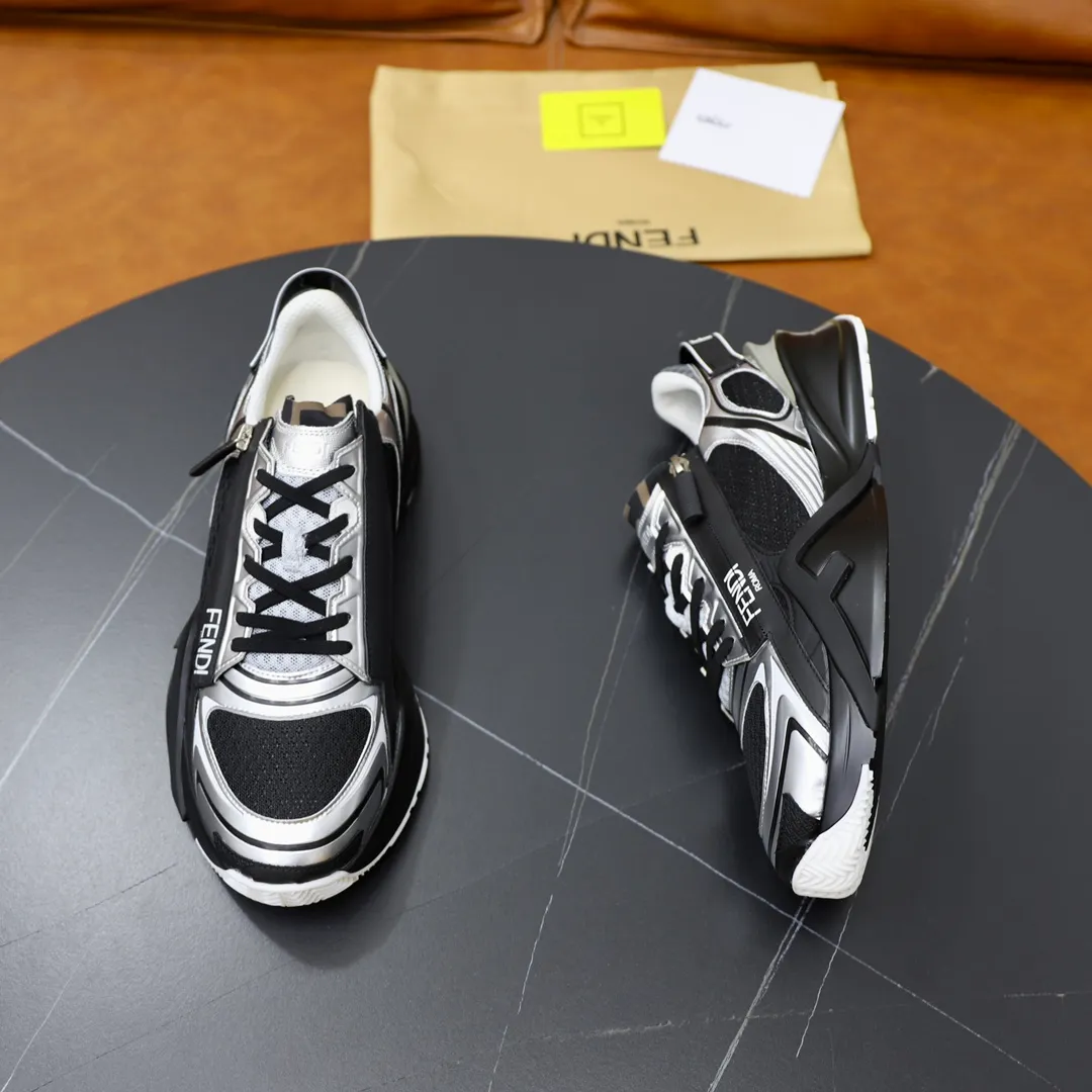 Men's men's shoes 290🔥Brand: FENDI Size: 38-44 (45, 46 customized) Grade: Original quality High version Material: Imported cowhide ➕ High-quality and comfortable lining Original lightweight non-slip outsole Style category: Travel Fashion casual shoes Versatile trend
